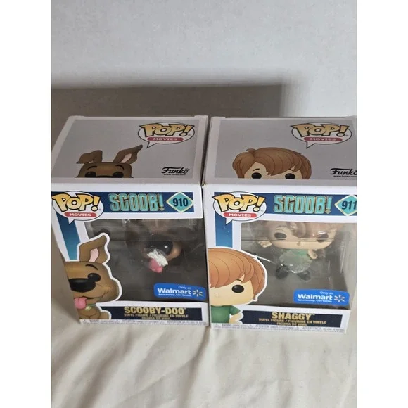 SCOOB! Scooby Doo & Shaggy - Walmart (Exclusive) Funko Pop! w/ Protector - Picture 2 of 8